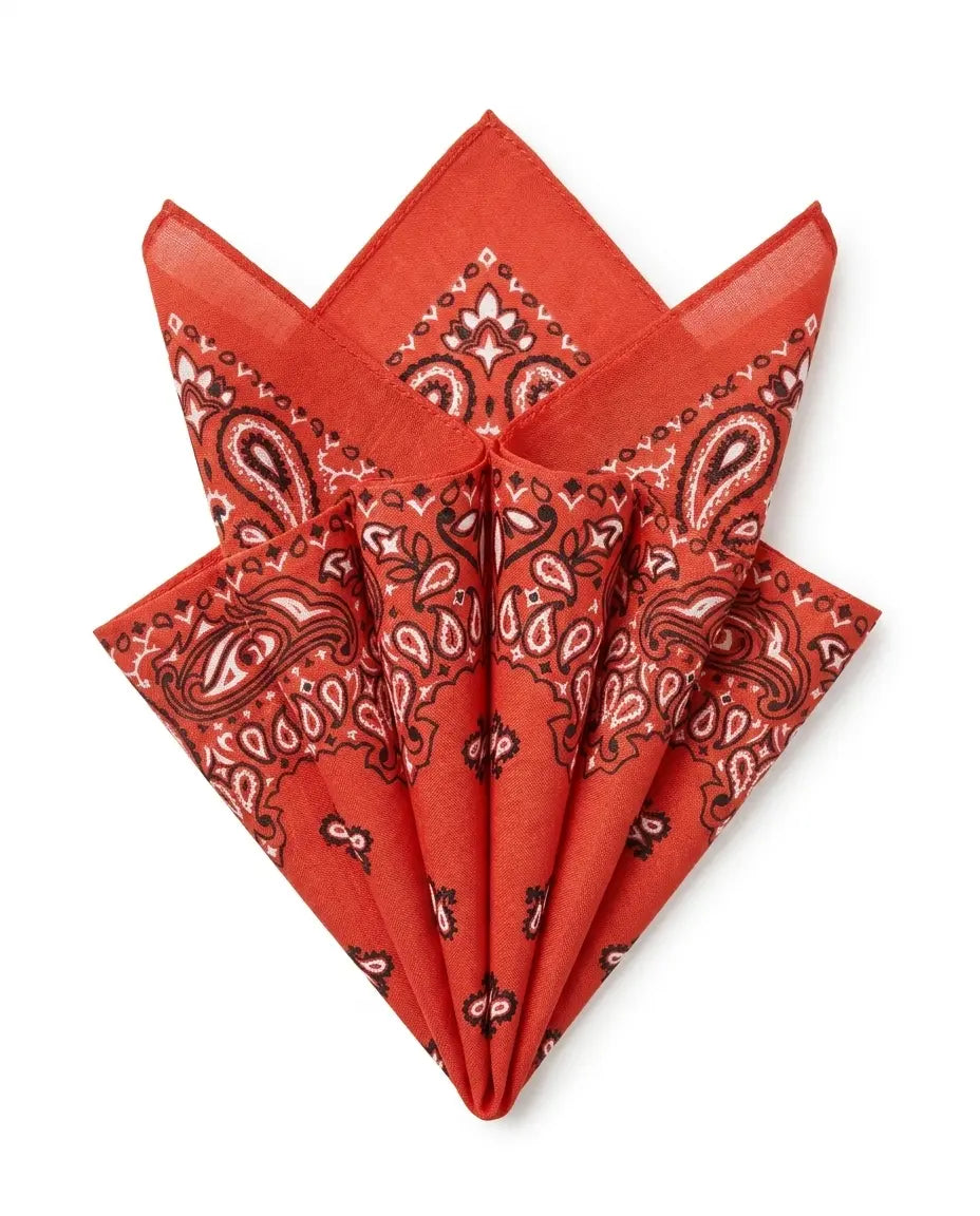 Poszetka Pomarańczowa w Ornamenty