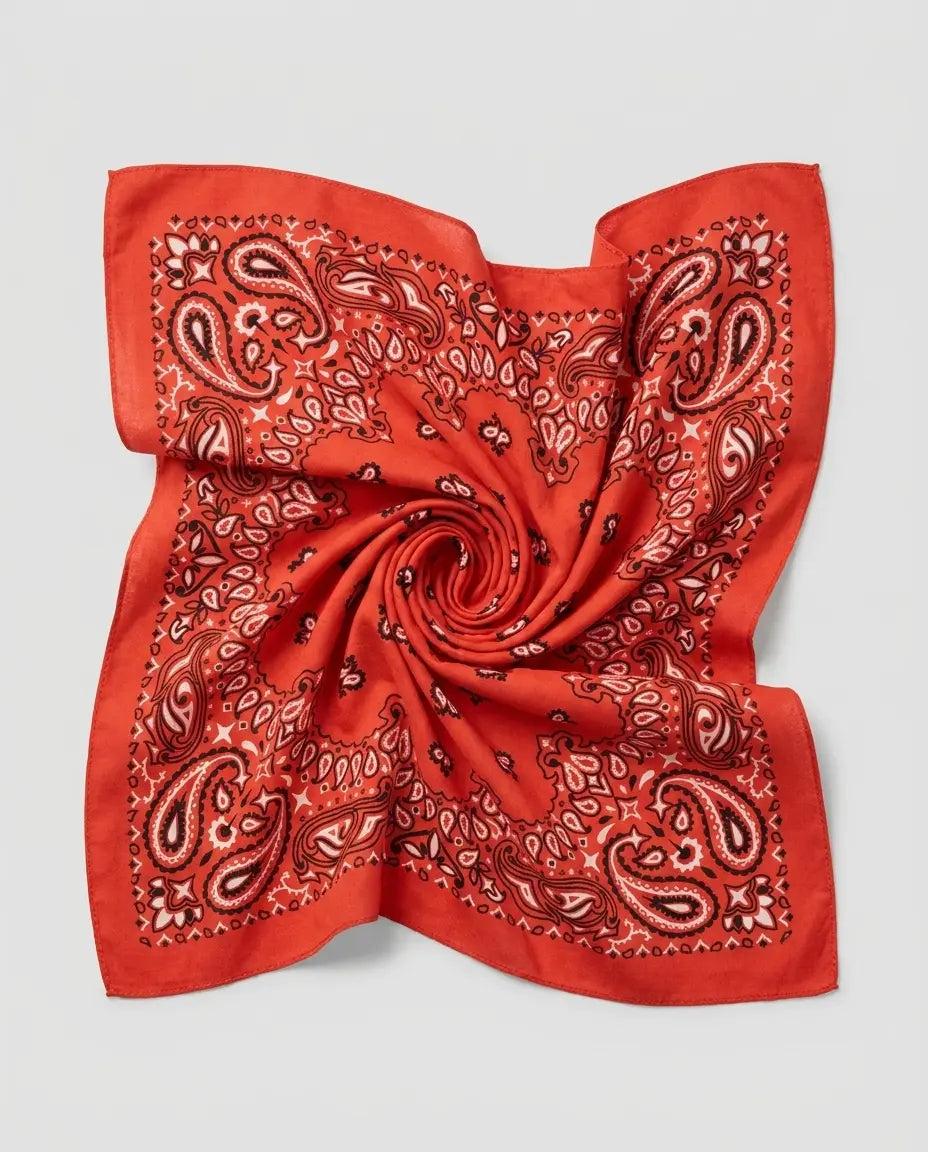Poszetka Pomarańczowa w Ornamenty
